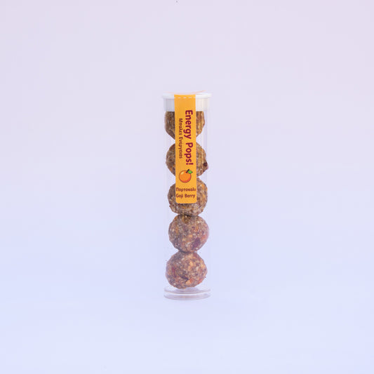 Energy pops Orange-Goji Berry