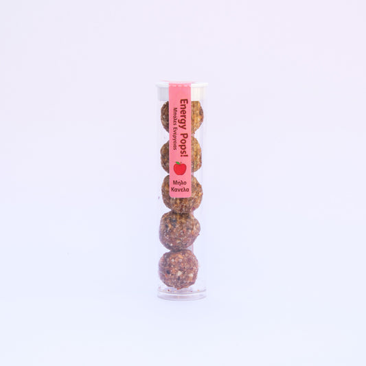 Energy pops Apple-Cinnamon